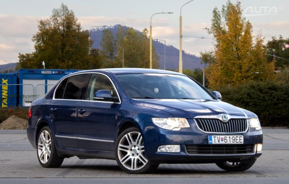 Škoda Superb 2.0 TDI 4x4 / 125kW / M6 / ZÁRUKA / AJ NA SPLÁTKY / PROTIÚČET 2011 modrá