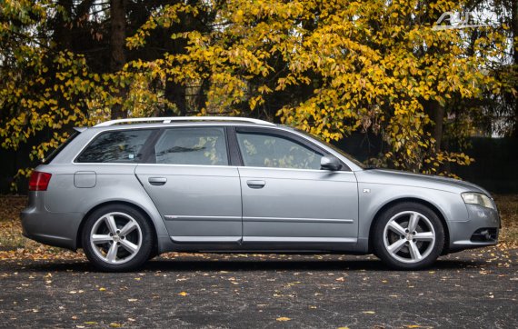 Audi A4 Avant 2.0 TDI, 103kW (2007) / AJ NA SPLÁTKY / PROTIÚČET / 2007 šedá