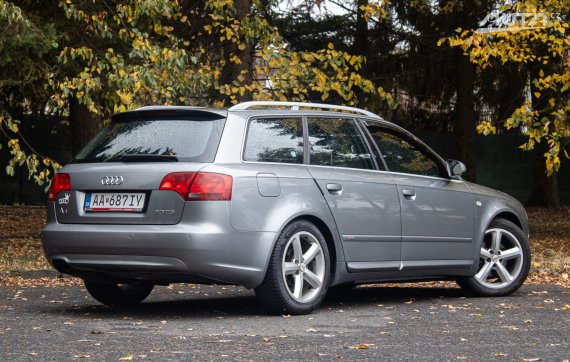 Audi A4 Avant 2.0 TDI, 103kW (2007) / AJ NA SPLÁTKY / PROTIÚČET / 2007 šedá