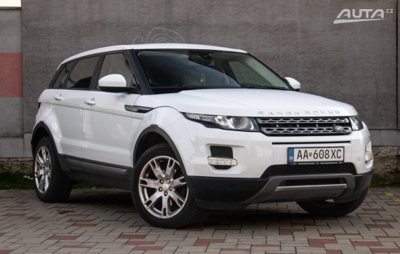 Land Rover Range Rover Evoque 2.2 TD4 / 110kW / A9 / ZÁRUKA / AJ NA SPLÁTKY / PROTIÚČET 2014 bílá