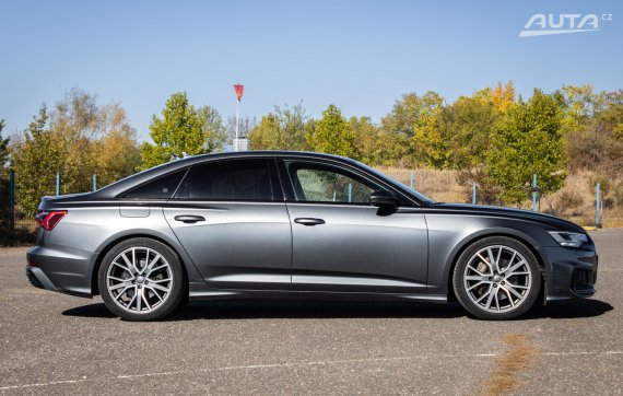 Audi A6 50 3.0 TDI mHEV S-line quattro tiptronic, 210 kW, A8 / AJ NA SPLÁTKY / PROTIÚČET / 2019 šedá
