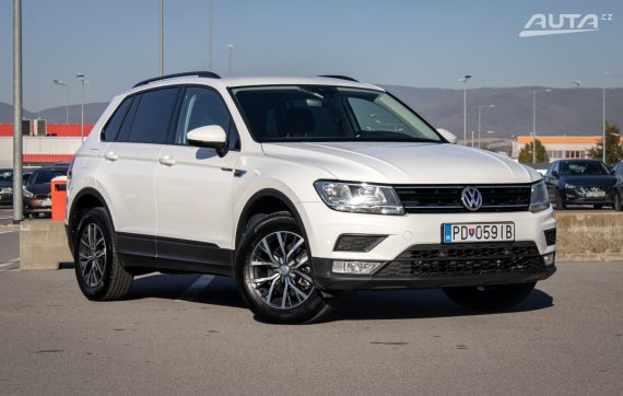 Volkswagen Tiguan 2.0 TDI SCR BMT 4MOTION DSG, 110 kW, A7 / AJ NA SPLÁTKY / PROTIÚČET / 2016 bílá