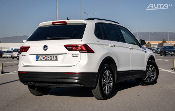 Volkswagen Tiguan 2.0 TDI SCR BMT 4MOTION DSG, 110 kW, A7 / AJ NA SPLÁTKY / PROTIÚČET / 2016 bílá