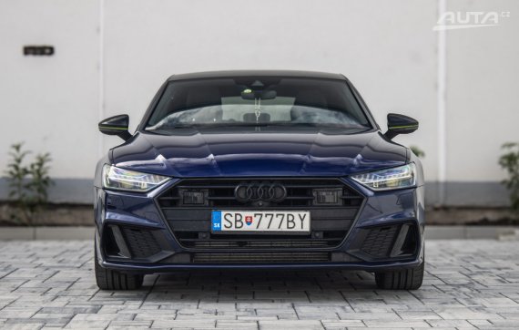 Audi A7 Sportback 50 3.0 TDI S-Line Quattro 286k / AJ NA SPLÁTKY / PROTIÚČET 2018 modrá