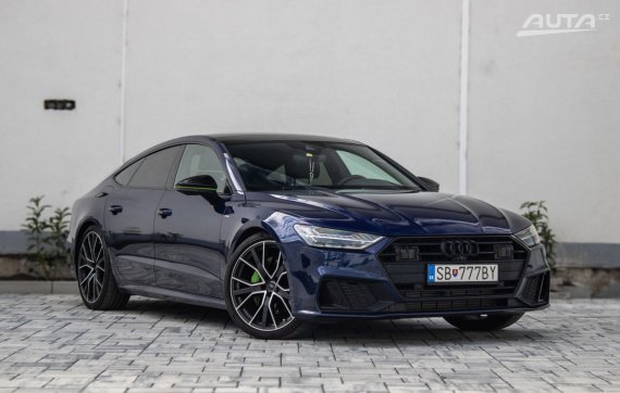 Audi A7 Sportback 50 3.0 TDI S-Line Quattro 286k / AJ NA SPLÁTKY / PROTIÚČET 2018 modrá