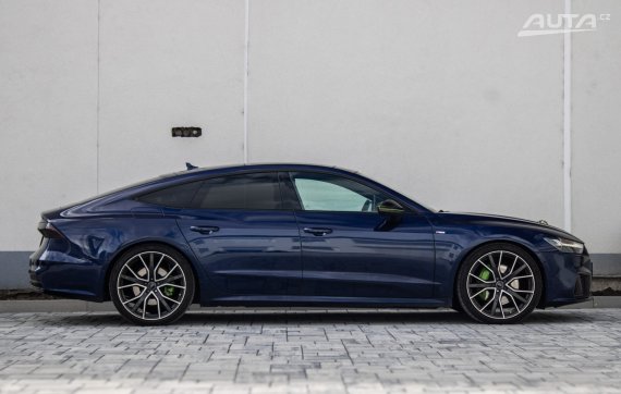Audi A7 Sportback 50 3.0 TDI S-Line Quattro 286k / AJ NA SPLÁTKY / PROTIÚČET 2018 modrá
