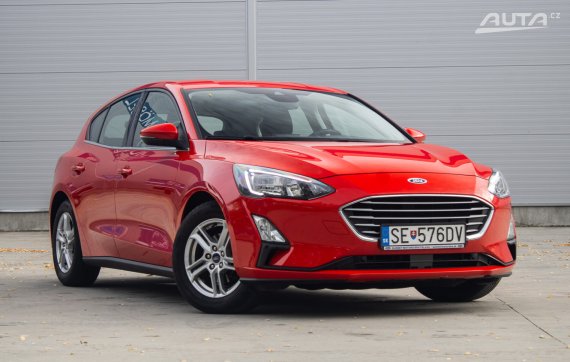 Ford Focus 1.0 EcoBoost Trend A/T, 92kW (2022) / AJ NA SPLÁTKY / PROTIÚČET / 2022 červená
