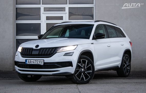 Škoda Kodiaq 2.0 TDI Sportline 4x4 DSG, 140kW (2019) / AJ NA SPLÁTKY / PROTIÚČET / 2019 - hlavní pohled