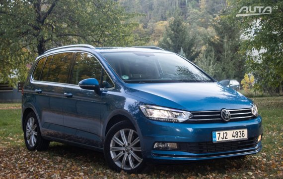 Volkswagen Touran 2.0 TDI, 110kW (2016) 2016 modrá