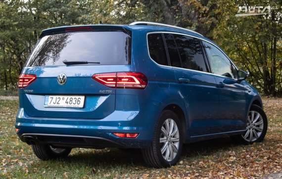 Volkswagen Touran 2.0 TDI, 110kW (2016) 2016 modrá