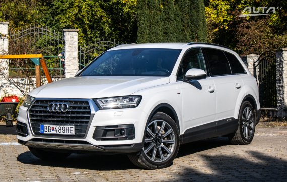 Audi Q7 3.0 TDI Quattro S-Line 200kW AT/8 2016 - 7 Miest / AJ NA SPLÁTKY / PROTIÚČET 2016 - hlavní pohled