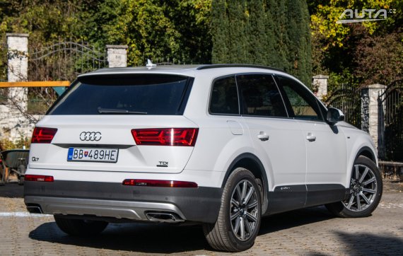 Audi Q7 3.0 TDI Quattro S-Line 200kW AT/8 2016 - 7 Miest / AJ NA SPLÁTKY / PROTIÚČET 2016 bílá