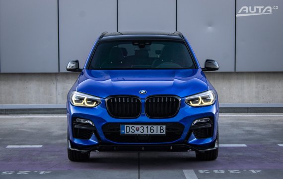 BMW X3 M40i A/T, 265 kW, A8, 5d. / AJ NA SPLÁTKY / PROTIÚČET / 2017 modrá