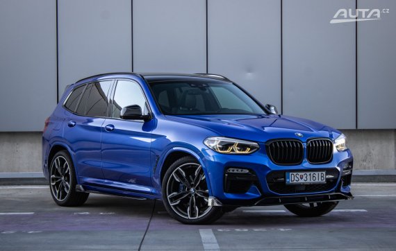 BMW X3 M40i A/T, 265 kW, A8, 5d. / AJ NA SPLÁTKY / PROTIÚČET / 2017 modrá