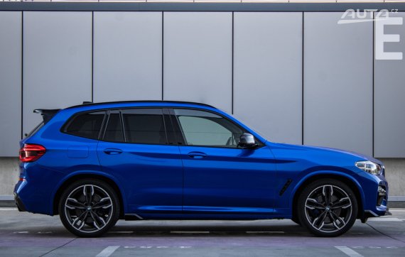 BMW X3 M40i A/T, 265 kW, A8, 5d. / AJ NA SPLÁTKY / PROTIÚČET / 2017 modrá