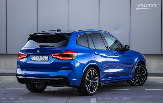 BMW X3 M40i A/T, 265 kW, A8, 5d. / AJ NA SPLÁTKY / PROTIÚČET / 2017 modrá