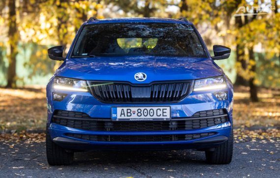 Škoda Karoq 1.5 TSI ACT Sportline 110kW AT/7 2021 / AJ NA SPLÁTKY / PROTIÚČET 2021 modrá