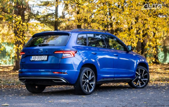 Škoda Karoq 1.5 TSI ACT Sportline 110kW AT/7 2021 / AJ NA SPLÁTKY / PROTIÚČET 2021 modrá