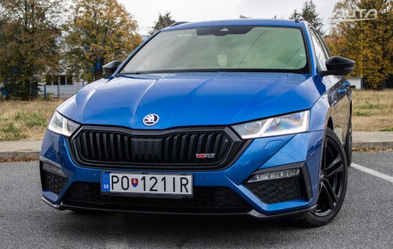 Škoda Octavia Combi 2.0 TDI RS 4x4 DSG, 147kW (2021) / AJ NA SPLÁTKY / PROTIÚČET / 2021 modrá