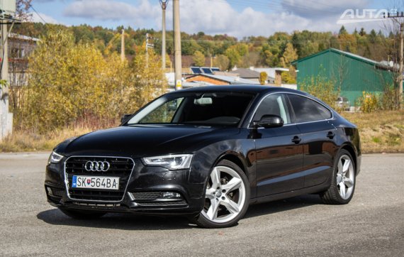 Audi A5 Sportback 2.0 TDI, 105 kW, A1, 5d. / AJ NA SPLÁTKY / PROTIÚČET / 2012 - hlavní pohled