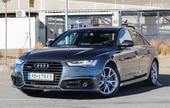 Audi A6 3.0 TDI quattro S tronic, 200kW (2017) / AJ NA SPLÁTKY / PROTIÚČET / 2017 - hlavní pohled
