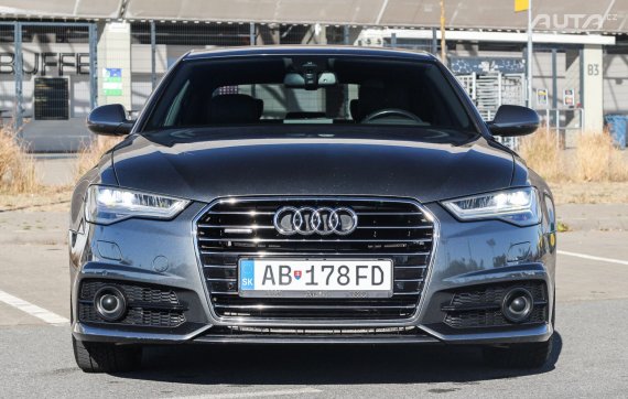 Audi A6 3.0 TDI quattro S tronic, 200kW (2017) / AJ NA SPLÁTKY / PROTIÚČET / 2017 šedá