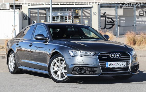 Audi A6 3.0 TDI quattro S tronic, 200kW (2017) / AJ NA SPLÁTKY / PROTIÚČET / 2017 šedá