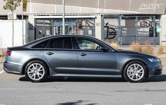 Audi A6 3.0 TDI quattro S tronic, 200kW (2017) / AJ NA SPLÁTKY / PROTIÚČET / 2017 šedá