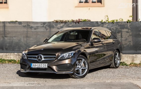 Mercedes-Benz C trieda Kombi 250 d 4Matic AMG Line 150kW AT/7 2015 / AJ NA SPLÁTKY / PROTIÚČET 2015 - hlavní pohled