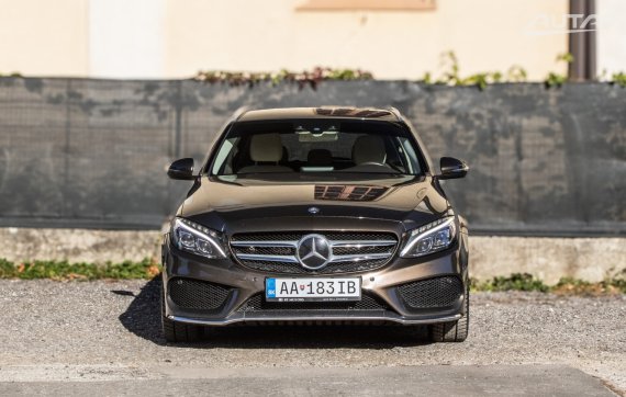 Mercedes-Benz C trieda Kombi 250 d 4Matic AMG Line 150kW AT/7 2015 / AJ NA SPLÁTKY / PROTIÚČET 2015 hnědá