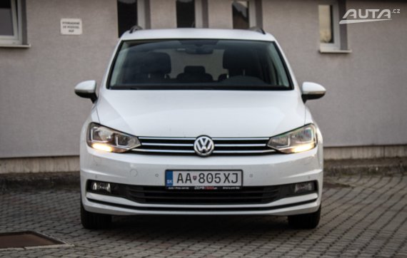 Volkswagen Touran 2.0 TDI SCR BMT EU6, 110 kW, M6 / AJ NA SPLÁTKY / PROTIÚČET / 2018 bílá