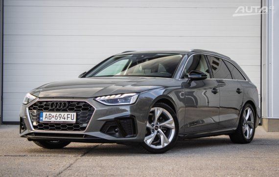 Audi A4 Avant 35 2.0 TDI mHEV S line S tronic, 120 kW, A7 / AJ NA SPLÁTKY / PROTIÚČET / 2023 - hlavní pohled