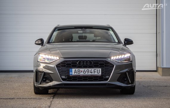 Audi A4 Avant 35 2.0 TDI mHEV S line S tronic, 120 kW, A7 / AJ NA SPLÁTKY / PROTIÚČET / 2023 šedá