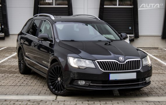 Škoda Superb Combi 125kW 2014 2014 černá