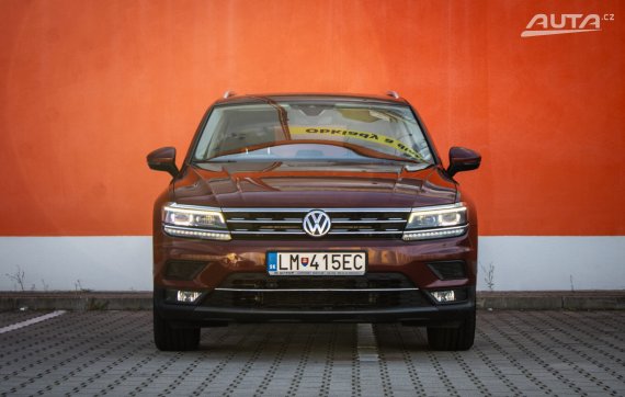 Volkswagen Tiguan 2.0 TDI SCR BMT DSG EU6, 110 kW, A7, 5d. / AJ NA SPLÁTKY / PROTIÚČET / 2018 červená