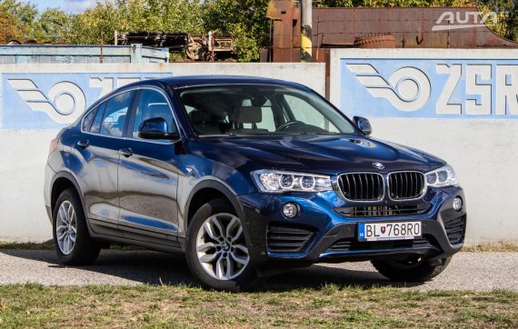 BMW X4 xDrive20d A/T, 140kW (2015) / AJ NA SPLÁTKY / PROTIÚČET / 2015 modrá