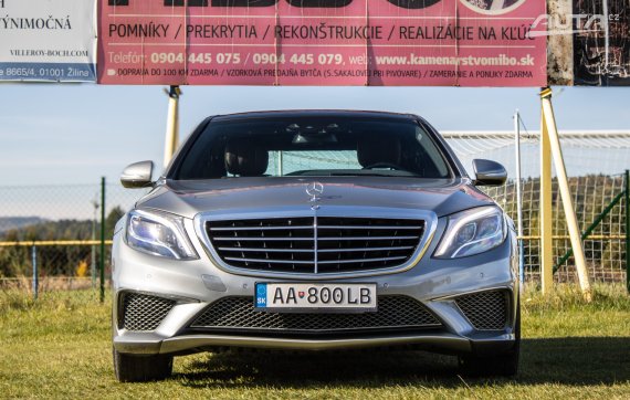 Mercedes-Benz S trieda Sedan 350 BlueTEC RWD 190kW AT/7 2014 / AJ NA SPLÁTKY / PROTIÚČET 2014 šedá