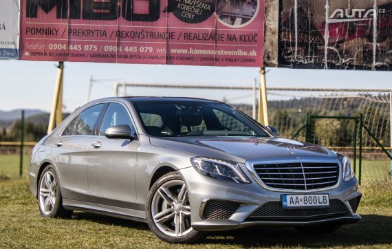 Mercedes-Benz S trieda Sedan 350 BlueTEC RWD 190kW AT/7 2014 / AJ NA SPLÁTKY / PROTIÚČET 2014 šedá