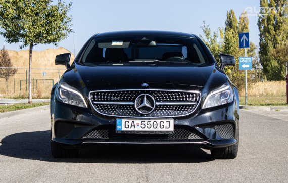 Mercedes-Benz CLS Kupé 350 d, 190kW (2014) / AJ NA SPLÁTKY / PROTIÚČET / 2014 černá