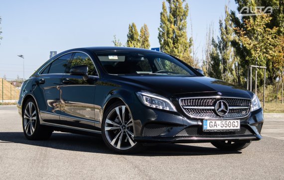 Mercedes-Benz CLS Kupé 350 d, 190kW (2014) / AJ NA SPLÁTKY / PROTIÚČET / 2014 černá