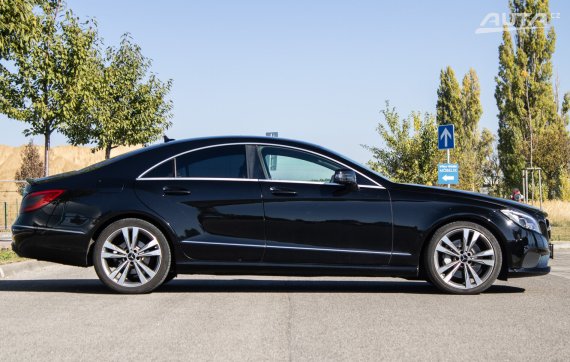 Mercedes-Benz CLS Kupé 350 d, 190kW (2014) / AJ NA SPLÁTKY / PROTIÚČET / 2014 černá