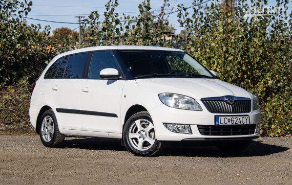 Škoda Fabia Combi 1.6 TDI, 55kW (2014) / AJ NA SPLÁTKY / PROTIÚČET / 2014 bílá