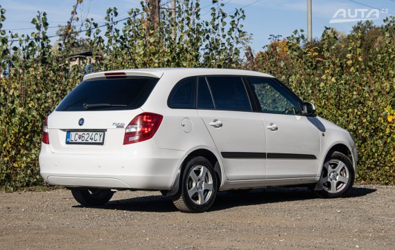 Škoda Fabia Combi 1.6 TDI, 55kW (2014) / AJ NA SPLÁTKY / PROTIÚČET / 2014 bílá