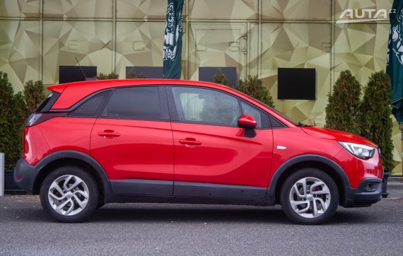 Opel Crossland X 1.2 LPG, 60kW (2018) / AJ NA SPLÁTKY / PROTIÚČET / 2018 červená