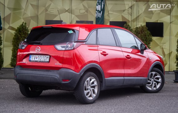 Opel Crossland X 1.2 LPG, 60kW (2018) / AJ NA SPLÁTKY / PROTIÚČET / 2018 červená
