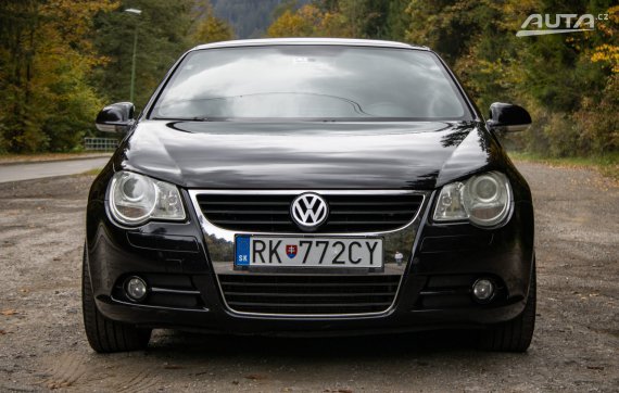 Volkswagen Eos 2.0 FSI, 110 kW, M6, 2d. / AJ NA SPLÁTKY / PROTIÚČET / 2006 černá