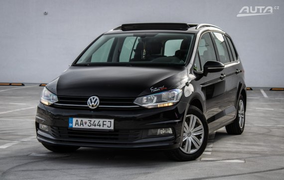 Volkswagen Touran 1.6 TDI SCR 115k, 85 kW, M6, 7 miest  / AJ NA SPLÁTKY / PROTIÚČET / 2018 - hlavní pohled