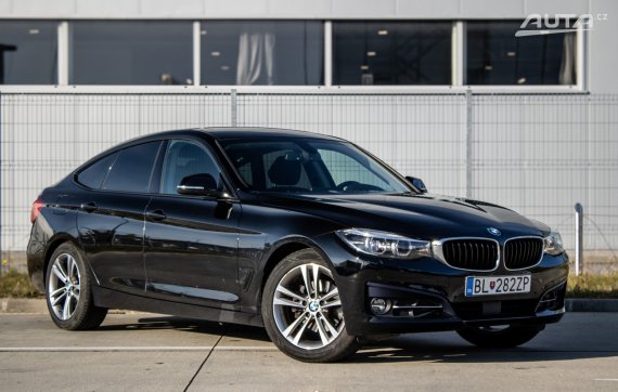 BMW Rad 3 2.0 320d xDrive SPORT LINE Gran Turismo 2019 / AJ NA SPLÁTKY / PROTIÚČET 2019 černá