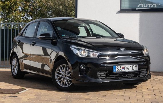Kia Rio 1.0 T-GDi, 88kW (2019) / AJ NA SPLÁTKY / PROTIÚČET / 2019 černá