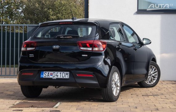 Kia Rio 1.0 T-GDi, 88kW (2019) / AJ NA SPLÁTKY / PROTIÚČET / 2019 černá